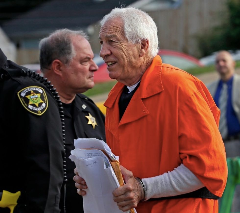 Jerry Sandusky Denies at Appeals Hearing That He Molested Boys