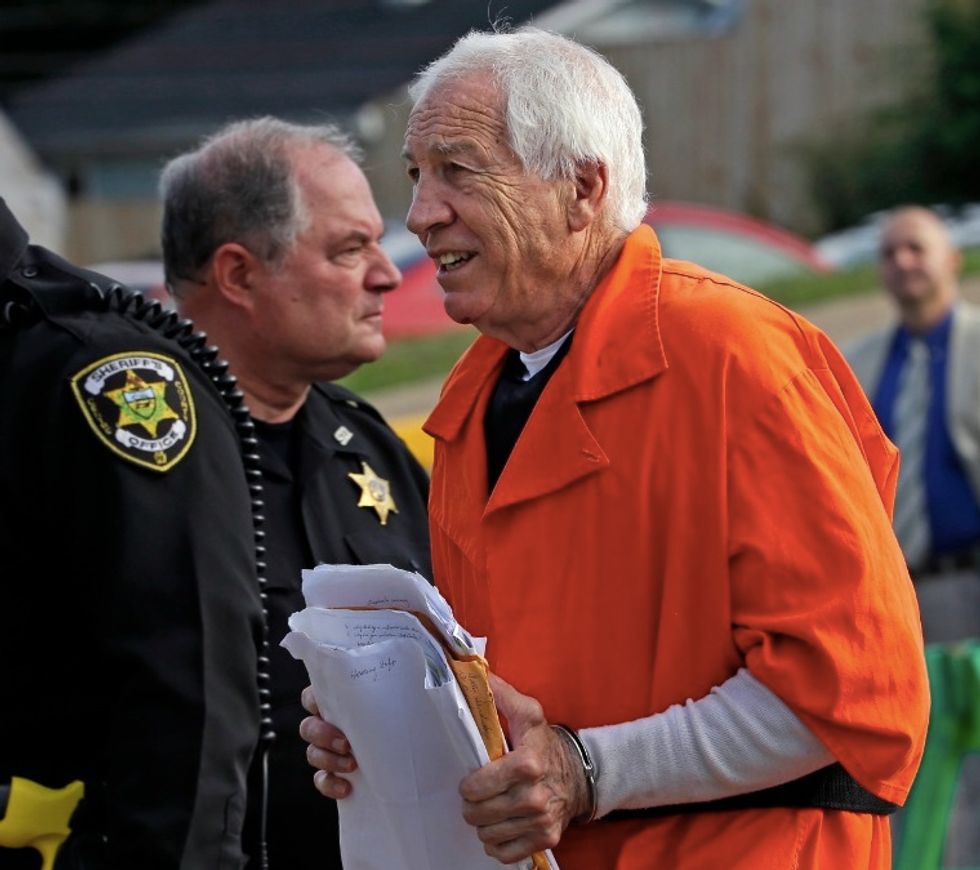 Jerry Sandusky Denies at Appeals Hearing That He Molested Boys