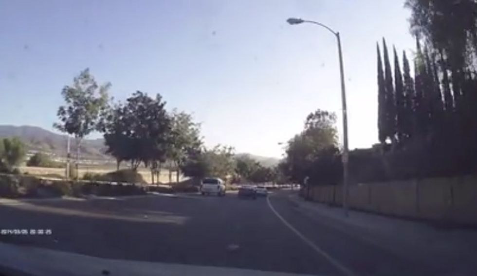 Dash Cam Captures CA Road Rage Suspect Shooting at Family SUV