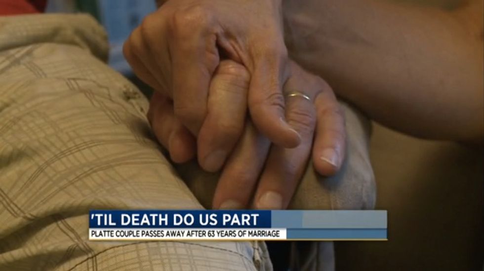A Beautiful Act of God': Couple Dies 20 Minutes Apart After Six Decades of Marriage