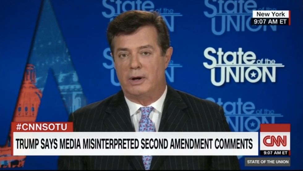 Paul Manafort Condemns Media for Taking 'Clinton Narrative' in Trump Coverage This Week