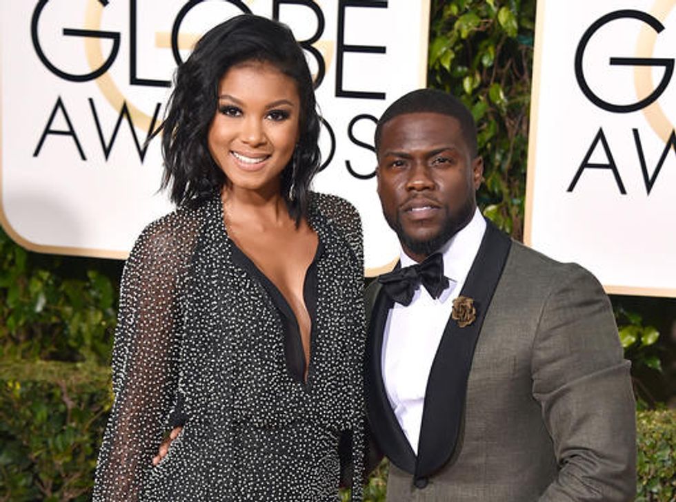Comedian Kevin Hart Marries Longtime Girlfriend in California 