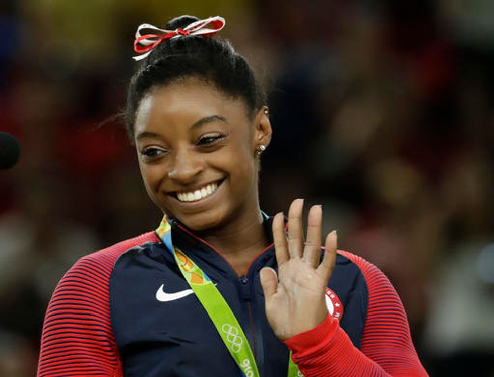 Simone Biles Scores Her Third Gold in Rio, Becomes First U.S. Woman to Win Vault