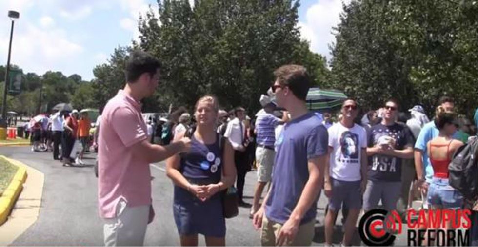 Watch How Clinton Supporters Answer When Asked if It’s Time to ‘Repeal the Second Amendment’
