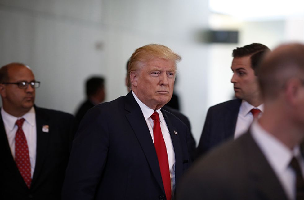 Trump Campaign Email Says He Now Has 'Two Opponents' — Guess Who the Second One Is