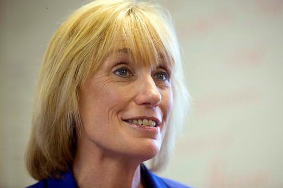 Watch Top Dem Senate Candidate's Telling Response When Asked Three Times If Clinton Is 'Honest