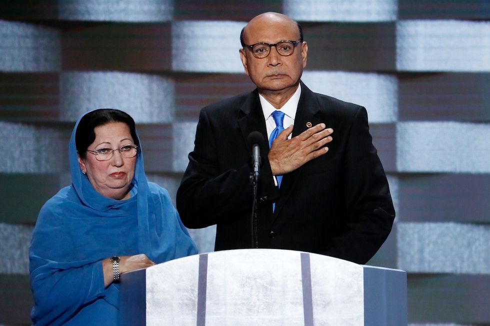 Gold Star Dad to Trump: Try Taking a Naturalization Test