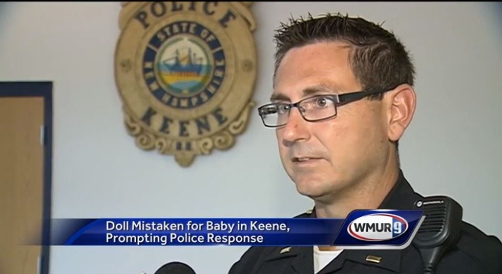 Police Officer Smashes Window to Rescue a 'Baby,' Then Makes This Discovery