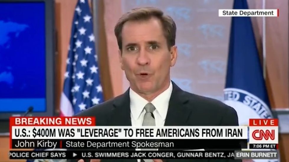 Watch State Dept. Spox Try to Define ‘Ransom’ After $400M Iran Payment Admission
