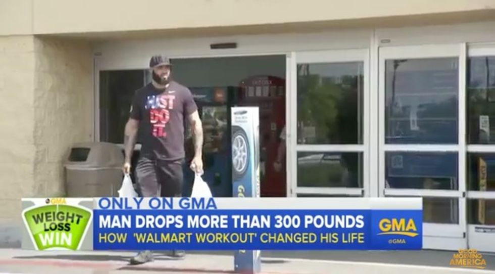 Man Loses Over 300 Pounds Walking to Walmart and Back Every Time He Wanted a Meal