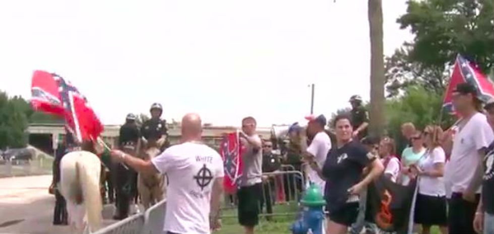 Armed ‘White Lives Matter’ Protest Held Outside NAACP Office in Houston’s 3rd Ward