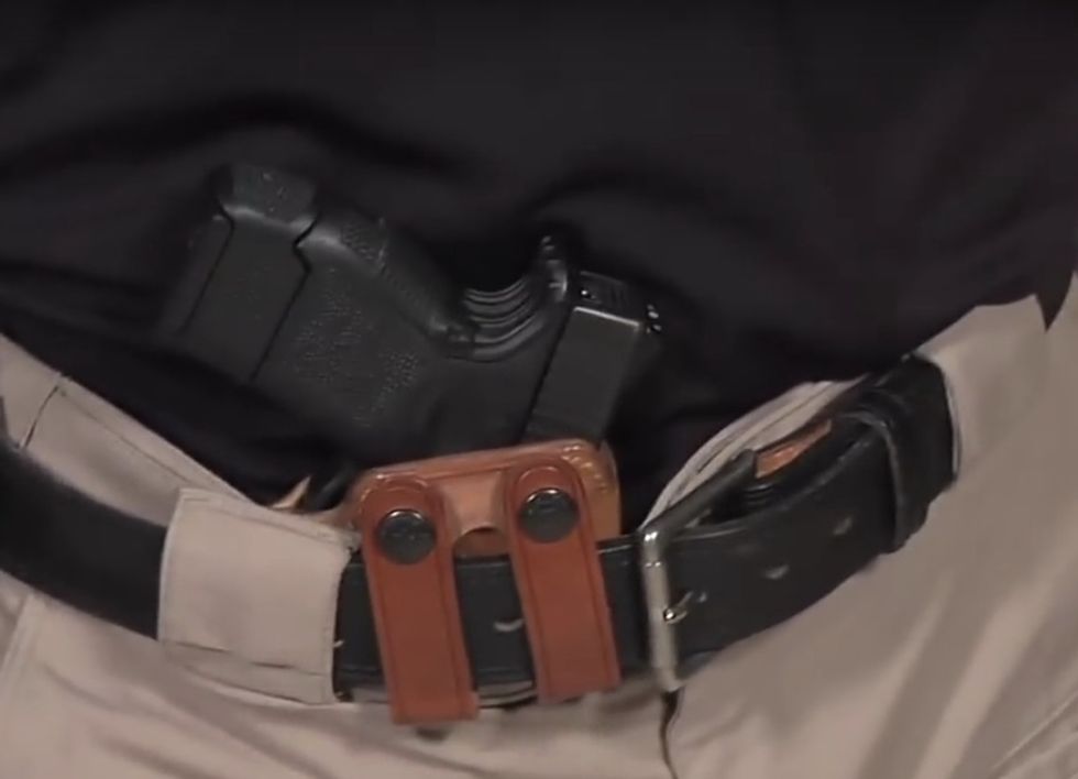 91-Year-Old Warns Much Younger Suspected Robber He's a Concealed Carry License Holder. Then He Proves It.