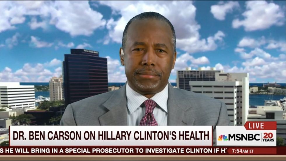 Carson Urges 'Elderly' Clinton, Trump to Release Medical Records