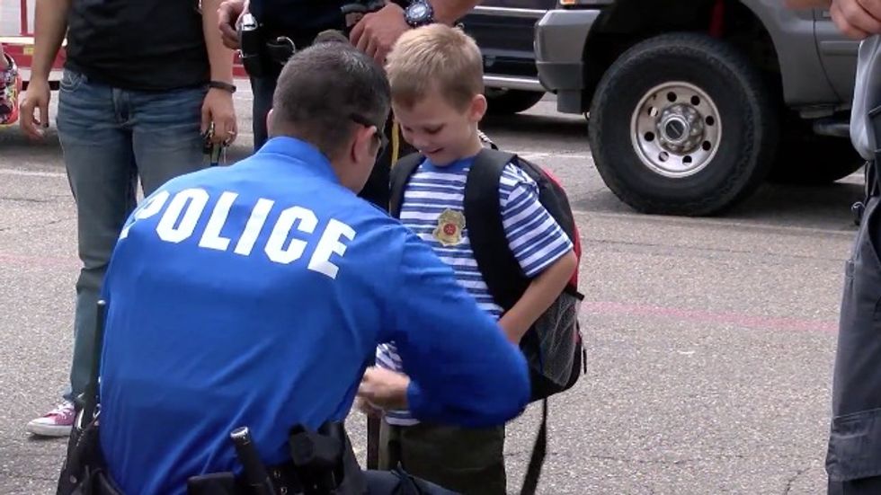 Boy Who Lost His Police Officer Dad Has an ‘Army of Stand-Ins’ for One of Life’s Important Firsts