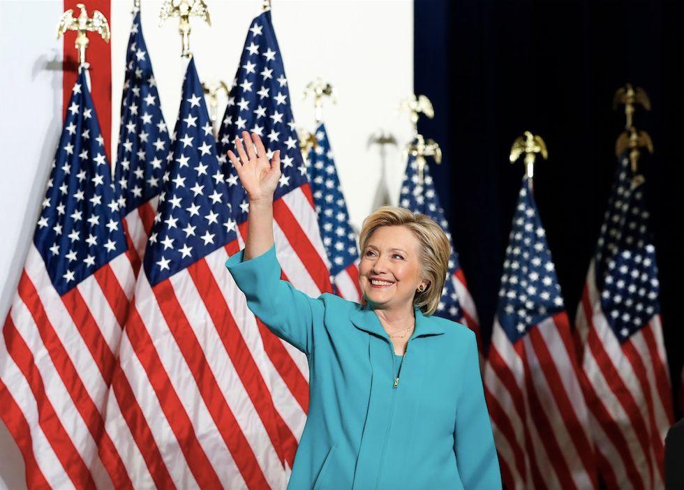 Clinton Slams Trump for Promoting 'Radical Fringe' Takeover of GOP: 'What He's Doing Here Is More Sinister