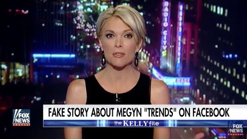 Megyn Kelly on Fake Facebook Story About Her: ‘Should I Sue?’
