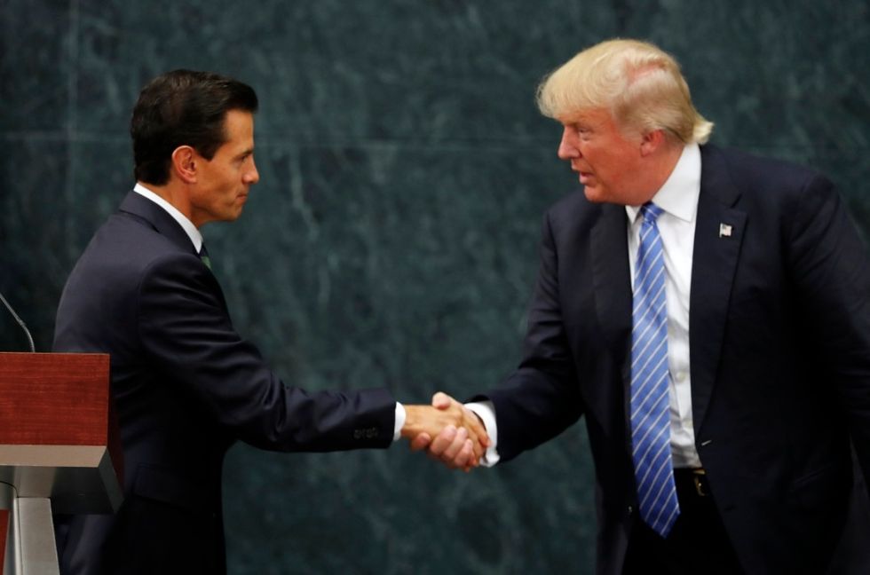 Trump Says He and Mexican President Discussed Wall, Not Payment for It
