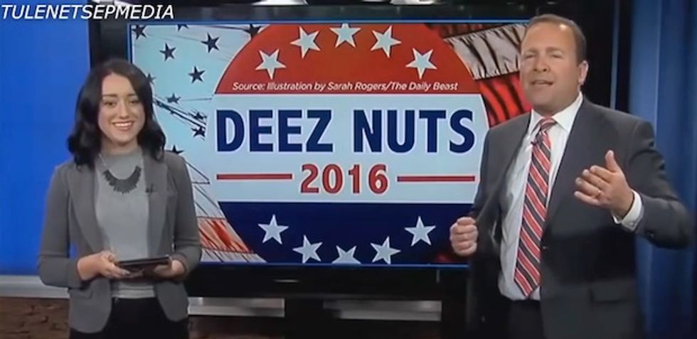 It's Friday — Treat Yourself to the Best News Bloopers, Fails and Anchor Screw Ups From the Month of August