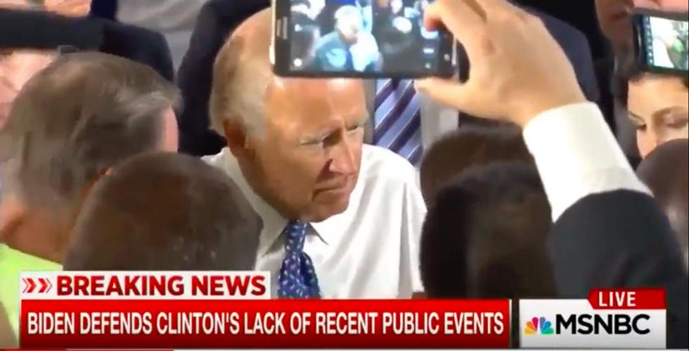 Biden Dodges Clinton Foundation Ethics Question