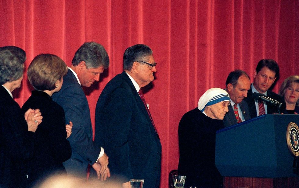 Flashback: Mother Teresa Challenges the Clinton Administration on Abortion Policy
