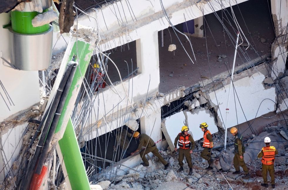 Two Killed in Tel Aviv Construction Site Collapse