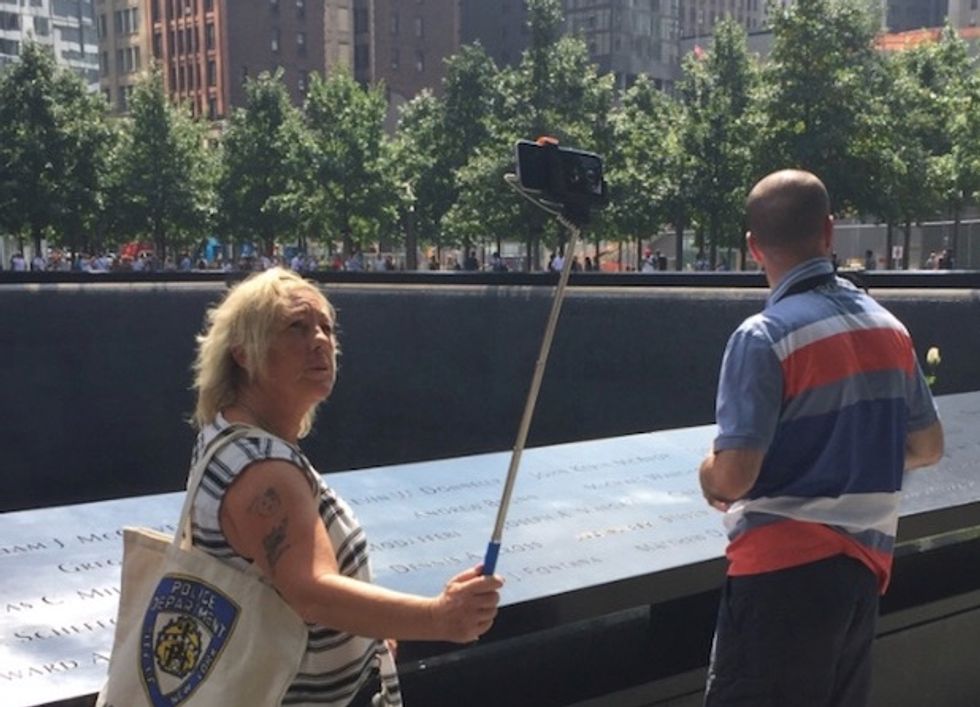 Blaze Poll: Should People be Taking 'Selfies' at the 9/11 Memorial?