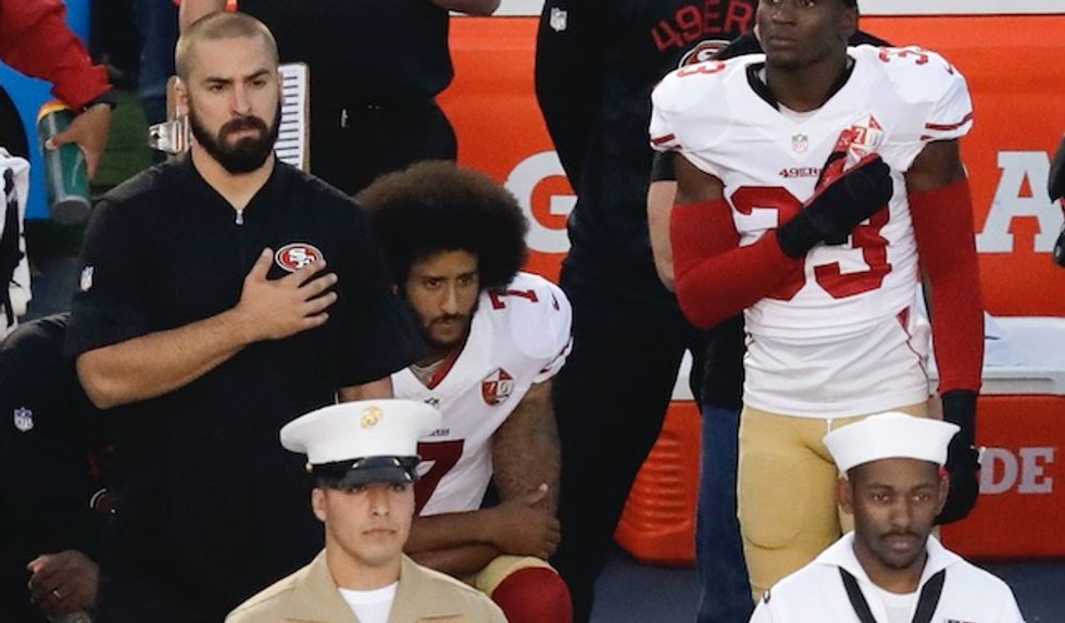 See the New Way Some NFL Players Are Now Protesting During National Anthem