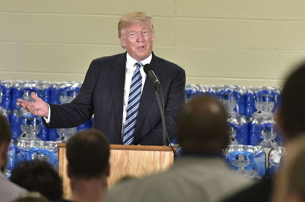 Flint Pastor Cuts Trump Off to Tell Candidate He Was Not Invited to Her Church to 'Give a Political Speech