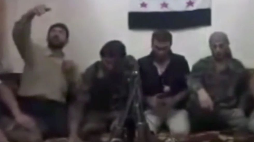 Syrian rebel accidentally blows himself up after taking 'selfie' with phone rigged with explosives