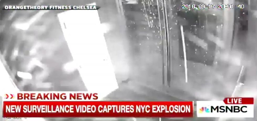 First video emerges purportedly showing NYC explosion