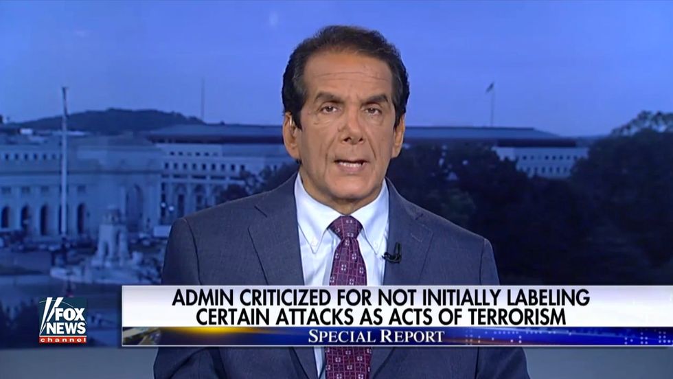 Krauthammer: Obama admin's 'reluctance and denial' to ID terrorism 'hovers between the inexplicable and the delusional