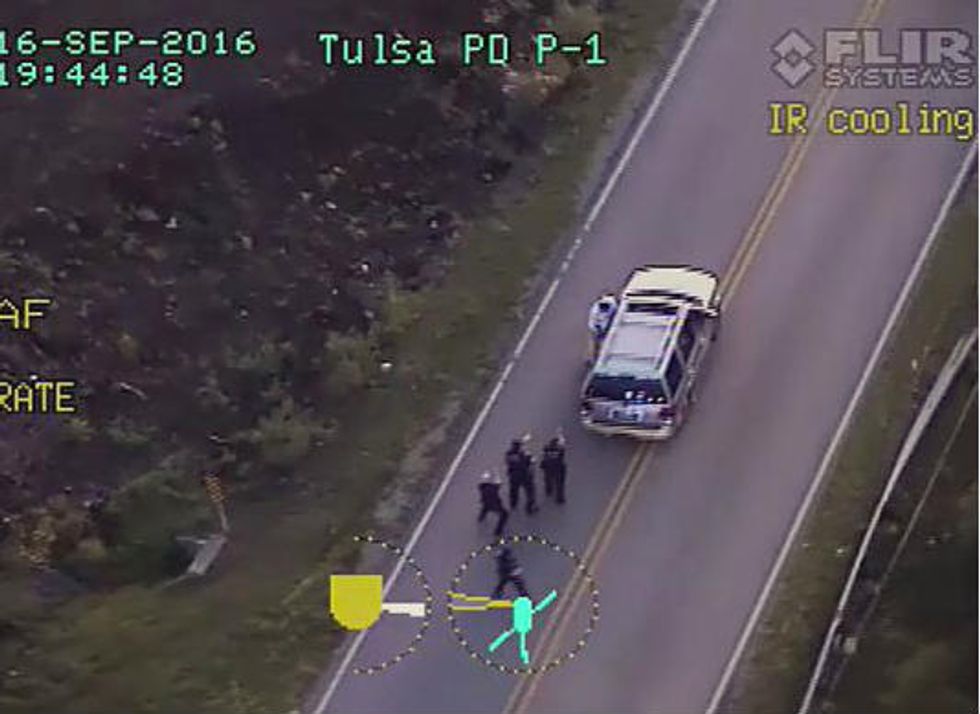 Video shows Tulsa man had hands up before police shooting