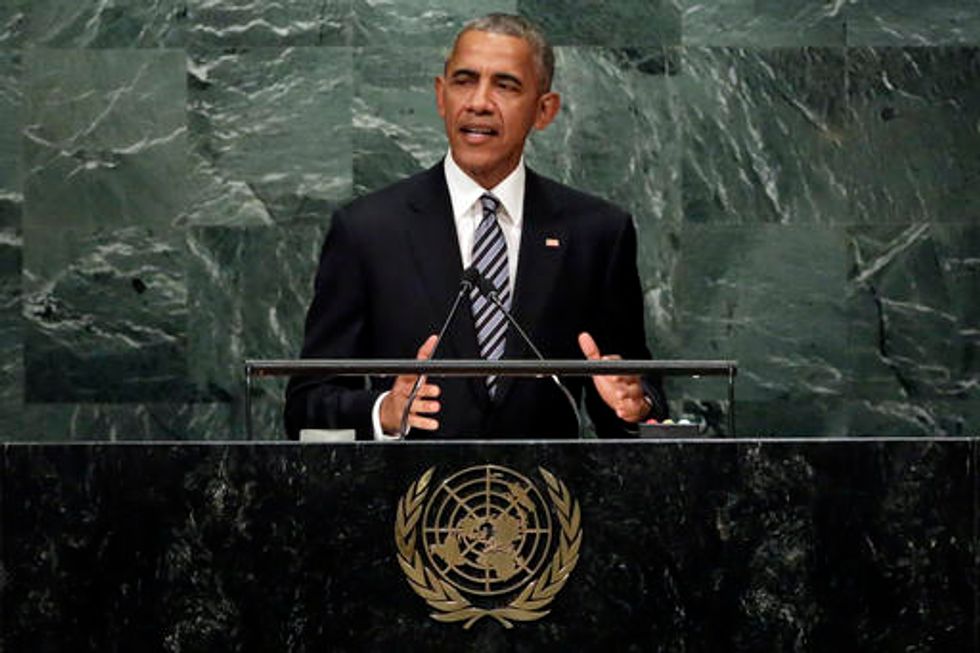 Obama, in final U.N. speech, calls for world 'course correction