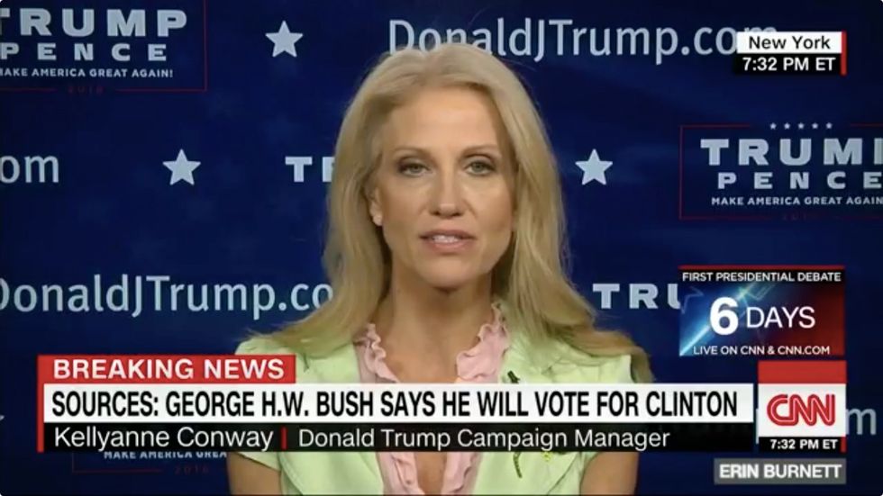 Trump campaign weighs in on George H.W. Bush voting for Clinton