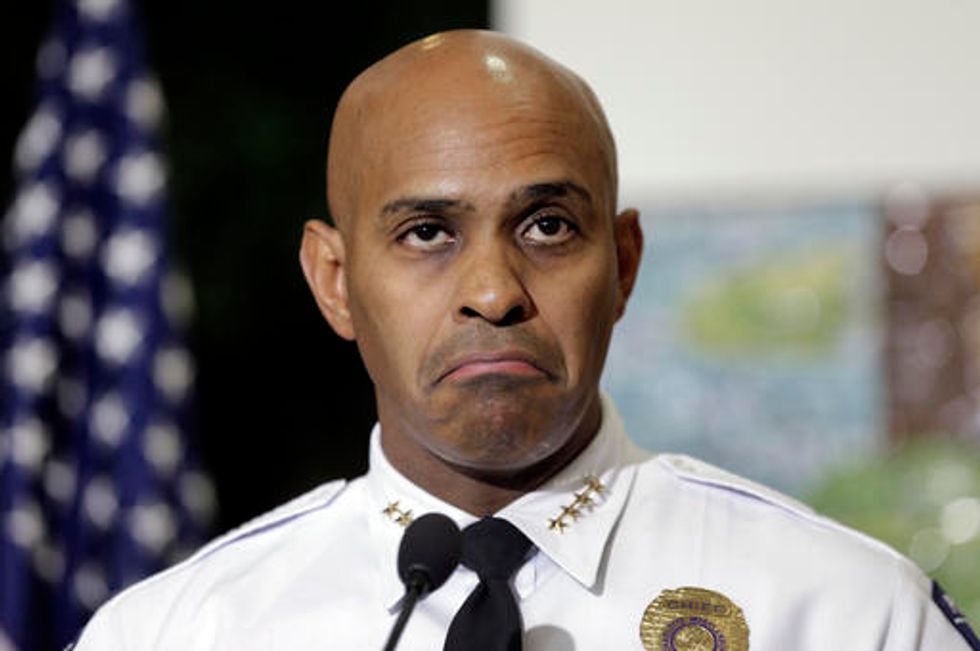 Charlotte police chief: Family will watch police video of shooting