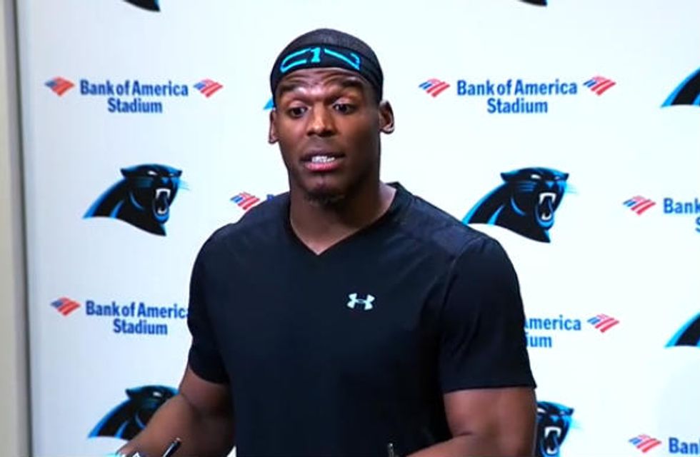 Panthers QB Cam Newton warns Charlotte rioters: 'You can't be a hypocrite