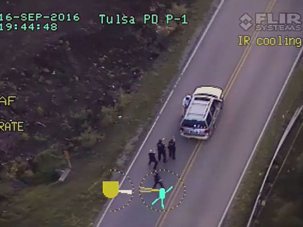 Tulsa officer who fatally shot Terence Crutcher charged with first-degree manslaughter