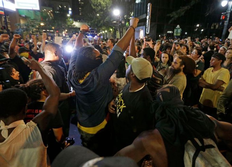Charlotte curfew ends after largely peaceful protest night