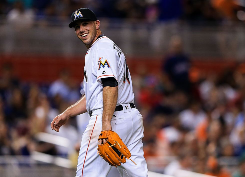 Lead-off homer marks Miami Marlins' emotional first game after star pitcher's tragic death