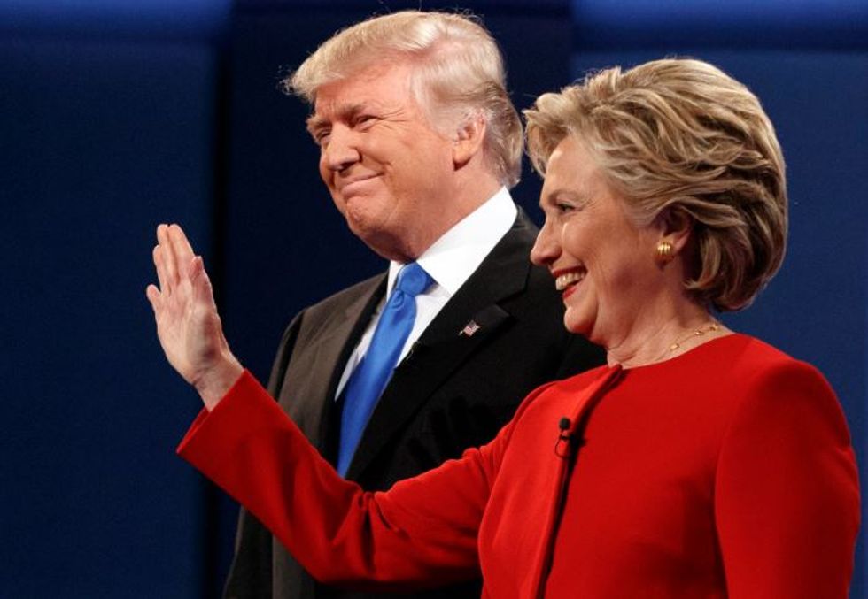 Clinton out trumped Trump