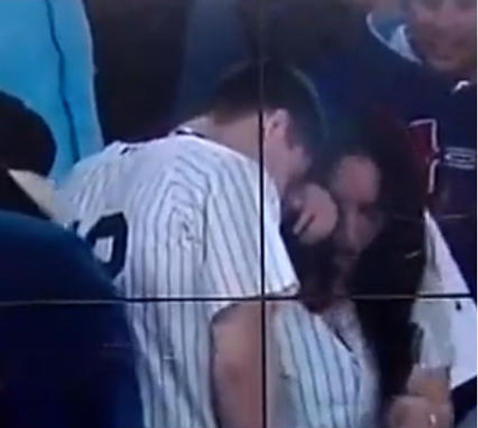 Man drops engagement ring during televised proposal