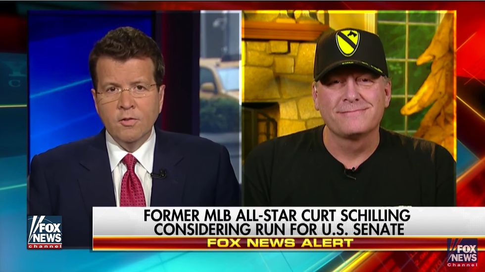 Former MLB star Curt Schilling 'serious' about mounting challenge to unseat Mass. Sen. Elizabeth Warren