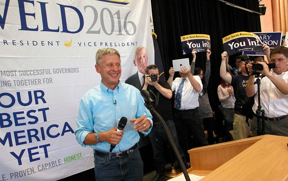 Libertarian Gary Johnson may be the healthiest presidential candidate