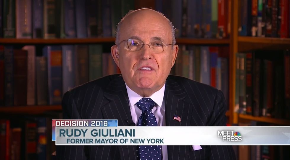 Rudy Giuliani: If Trump avoided paying taxes, then he's a 'genius