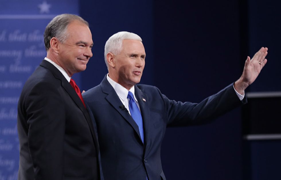 Kaine, Pence use Scripture to argue their cases on abortion, Trump