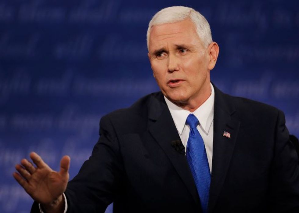 That Mexican thing': Pence's debate comment capturing online attention
