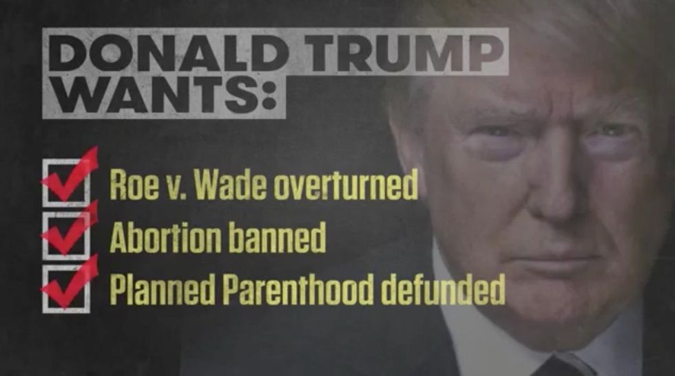 Planned Parenthood targets Trump in seven-figure ad buy