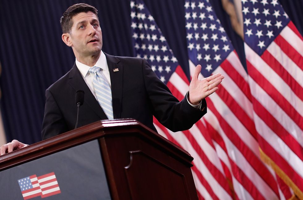 Trump fires back at Paul Ryan as intra-party war escalates