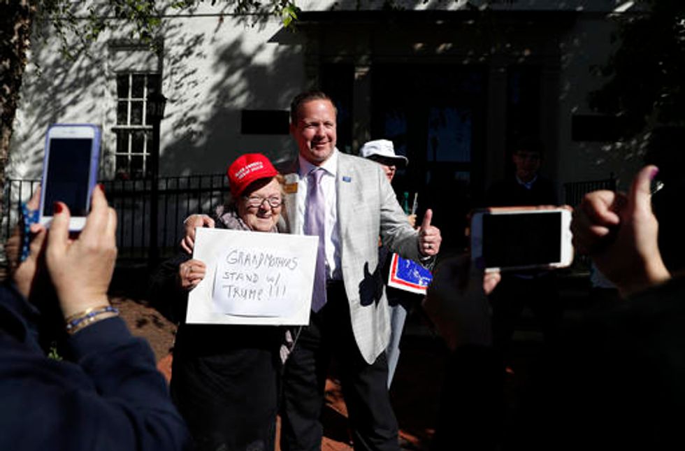Trump campaign fires Virginia state chairman for organizing protest outside RNC