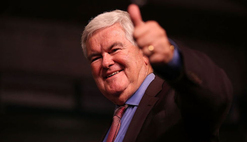 Newt Gingrich says Trump became a 'historic figure' at the debate — here's why
